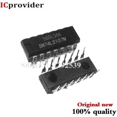 100pcs SN74LS107N 74LS107 DIP-14 Best quality