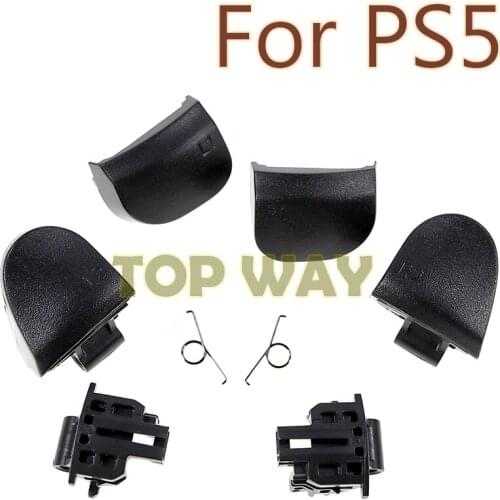2sets Triggers Button Holder Frame For PS5 Controller L1 R1 L2 R2 Trigger Shoulder Buttons Springs Set L R Bracket Shaft spring