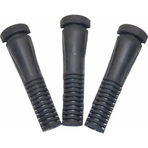 9.7 cm Rubber Plucking Fingers Removal Machine Poultry Rubber Rod Pigeon Quail Glue Stick Plucker Poultry supplies Tool 50 Pcs