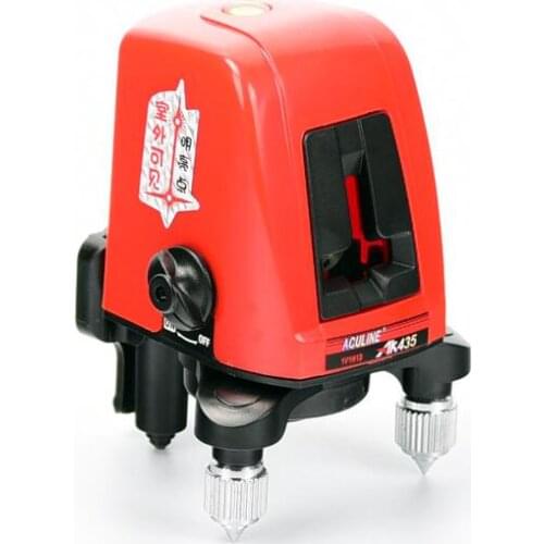 Freeshipping ! AK435 , 360degree self- leveling Cross Laser Level 1V1H Red 2 line 1 point HOT SALE