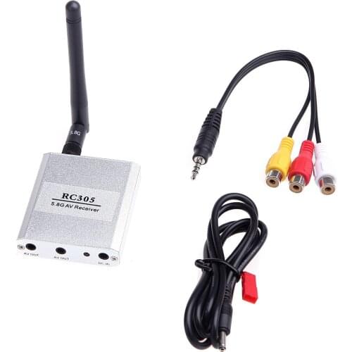 5.8G Wireless FPV RX Receiver 5.8GHZ 8CH Video Receiver RC305 FPV TX Transmitter