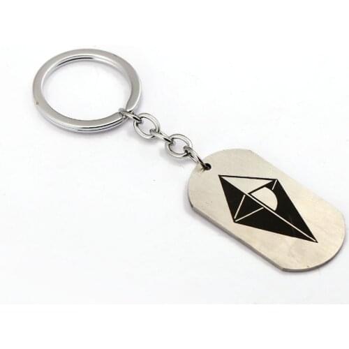 Game Key Chain No Mans Sky Keychain No mans sky Dog Tag Key Ring Holder Chaveiro Bag Charm Pendant men Gift Jewelry