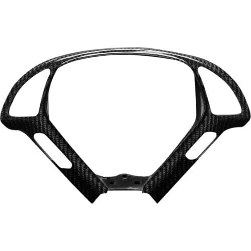 Fit For Infiniti G37 EX37 Q40 G25 EX Steering Wheel Modified Real Carbon Fiber Replacement Cover-Black