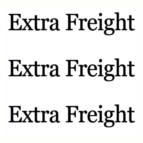 Extra shiping cost / Compensation Freight Fee for order