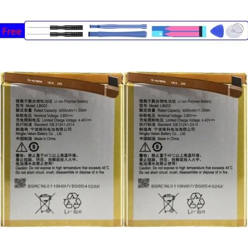 LB003 Battery 3000mAh For Lenovo K350t K5 Mobile Phone Bateria