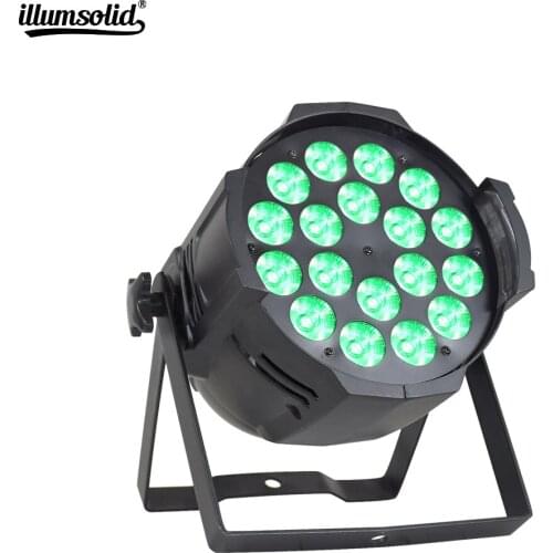 Dmx Dj Lights Led 18x12w Rgbw Disco Light High Brightness Stage Lighting for Bar Club Show Family Partie