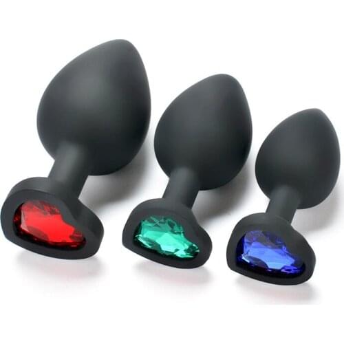 Silicone Anal Plug Prostate Massager Anal Sex Toys Butt Plug Male Female Anus Dilator Masturbator Adult Sex Products For Couples