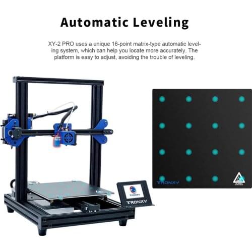 Tronxy XY-2 Pro DIY 3D Printer UL Certified Power Supply with Resume Printing Function Removable Build Surface Plate 255x255x260