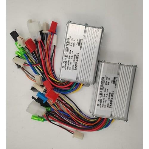 Brushless Motor Controller Is Suitable for Electric Scooter, Electric Tricycle, E-bike, 24 / 48V, 350W Intelligent Speed Control