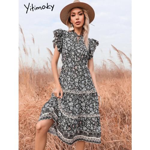 Женские повседневные платья Yitimoky China At AliExpress