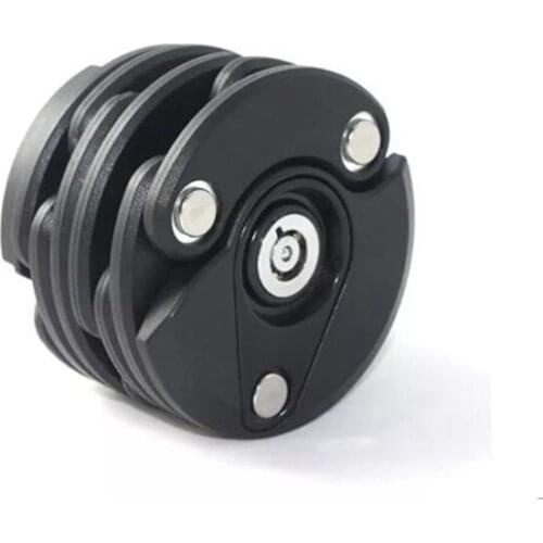 Password Bicycle Lock Foldable Lock With 3 Keys Bike Chain Lock Alloy Anti-Theft Bicycle Folding Lock Mount Bracket