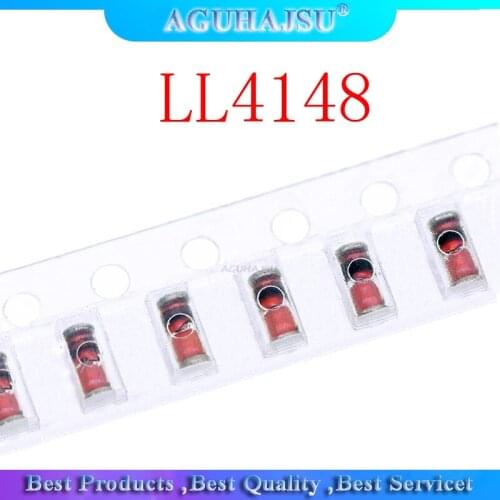 100PCS LL4148 LL-34 SMD 1N4148 IN4148 High-speed switching New original