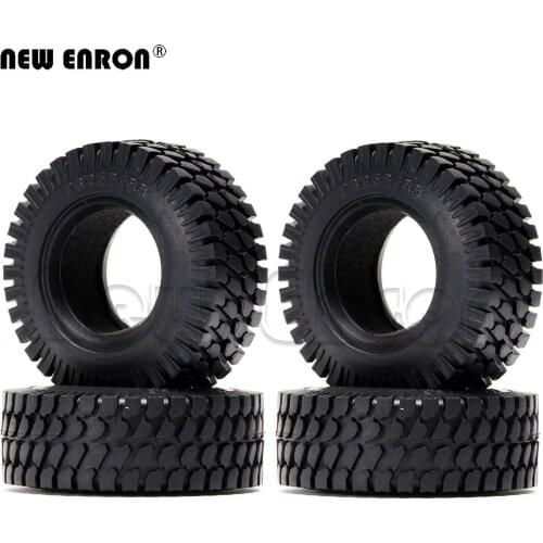 4Pc 1.55 inch Soft Rubber Terrain Wheel RC Tires 78*40mm for 1/10 RC Crawler Car Tamiya LC70 MST JIMNY Axial AXI90069 YETI D90