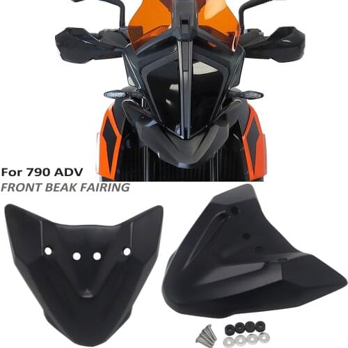 For 790 Adventure ADV motorcycle accessories Front Fender Mount Holder Beak Hugger Wheel Cover Fairing