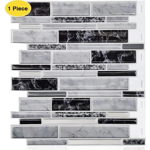 Erzaa Peel and Stick Tile Backsplash Anti Mold Kitchen,Bathroom Self-Adhesive Vinyl Wallpaper Sticker