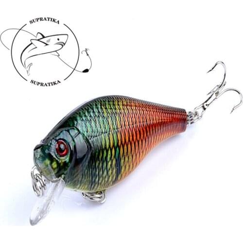 Artificial VIB Wobbler 65mm/8.3g professional Fishing Lure Hard Bait 3D Eyes Anti-Corrosion Freshwater Plastic Fishing Bait