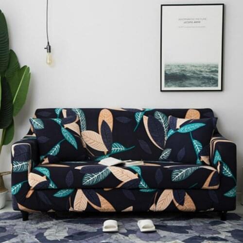 Single/Two/Three seat Stretch Slipcovers Sectional Elastic Stretch Sofa Cover for Living Room Couch Cover L shape Armchair Cover