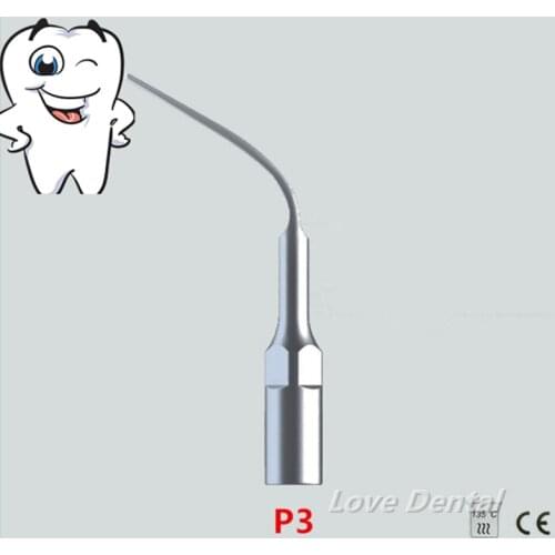 New 5Pcs/lot Ultrasonic Dental Scaler Tips P3 With EMS/ WOODPECKER Compatible Perfect Tooth Whitening Dental Tools