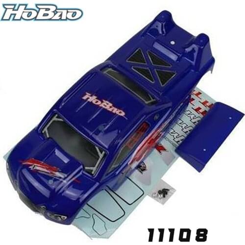 Original OFNA/HOBAO RACING 11108 TT Nitro Printed Body- Blue for 1/10 HYPER TT 10 NitroTuggy