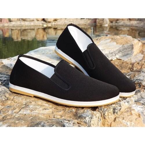 Beijing Comfortable Kungfu shoes multi-layered sole handmade new arrival tai chi shoes anti-odor cotton-made breathable shoes