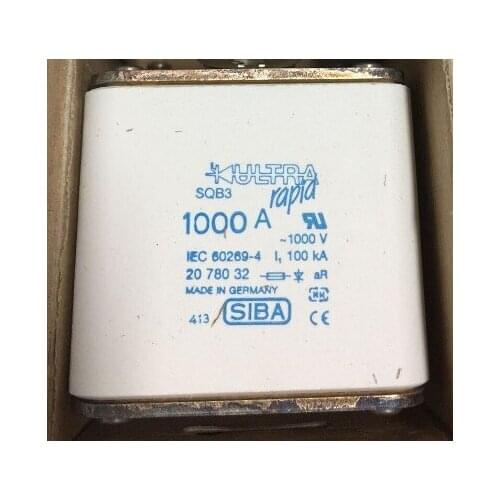 Fuses: SQB3 1000A 1000V 100KA 2078032 aR / SQB3 1000A 1000V 100KA 2078132 aR