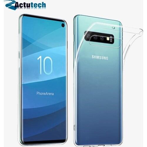 Transparent Soft TPU Case For Samsung Galaxy S10 Plus Phone Case Silicone Cover For Samsung Galaxy S10 S10E Clear Case