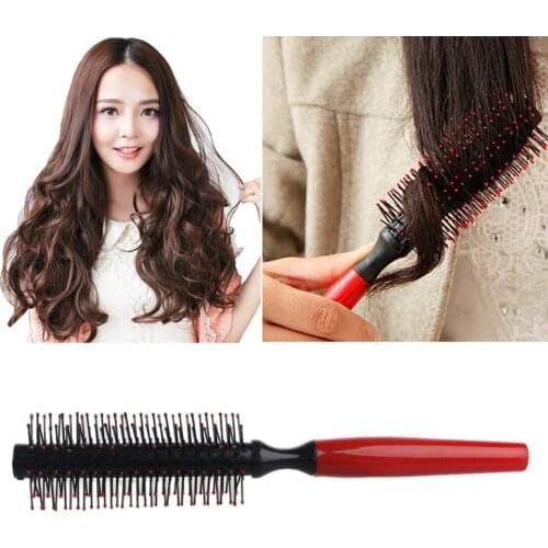 Drop Ship&Wholesale Roll Brush Round Hair Comb Wavy Curly Styling Care Curling Beauty Salon Tools Oct.15