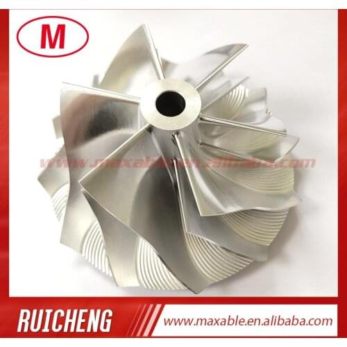 RHG6 60.65/82.05mm 6+6 blades high performance turbo milling/aluminum 2618/billet compressor wheel Chevy 6.6L