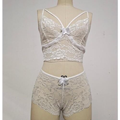 Sexy Lingerie For Women Sex Set Bra Women Plus Size Lingerie Corset Top Floral Bralette Bra Two Piece Underwear Трусы Женские