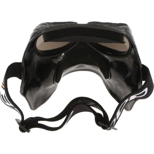 Detachable Motorcycle Goggles with Mask Motorbike Glasses Wind Resistance