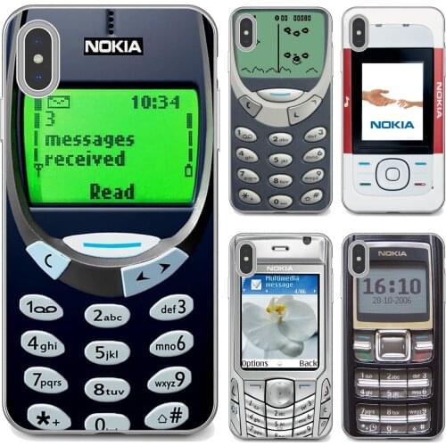 Silicone Phone Case 3310-6630-For-Nokia-snake For Huawei P30 P40 P20 P7 P8 P9 P10 Lite Plus Pro 2015 2016 2017 Mini