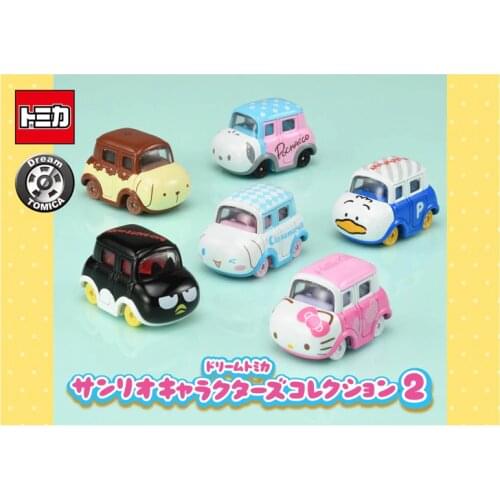 Takara Tomy Limited Blind Box Japan Sanrio Store Car Hot Pop Kids Toys Motor Vehicle Diecast Metal Model