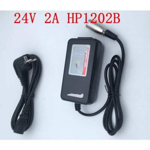 FREE SHIPPING HighPower 24V 2A HP1202B lead acid battery Charger for Mobility scooter battery charger power wheelcharir HP1202B