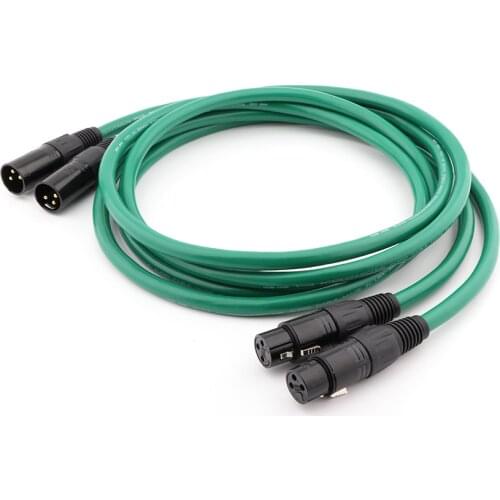 1 pair Hi-End audio 4N Copper XLR Interconnect Audio Cable Balanced HIFI XLR Cable