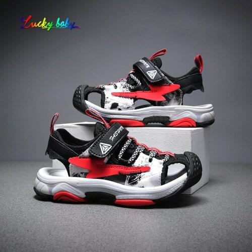 2021 Summer Sandals Children Shoes Brand Toddler Boys Sandals Boy Comfortable Sport Mesh Baby Beach Soft Sandals Shoes kids