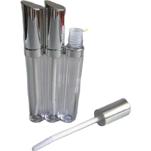 5ml transparent acrylic lip gloss/color cream tube or lip balm tube or lip stick lip gel lipgloss tube empty tube