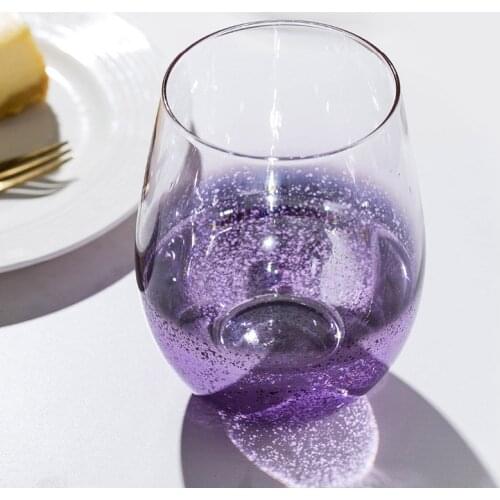 500ml Starry sky gradually changes color cup water cup glass female household teacup personality coffee cup send relatives gifts