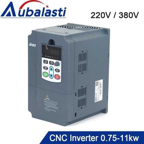 Aubalasti CNC Inverter 5.5kw Frequency Converter Inverter 380V 400Hz use for CNC Machine