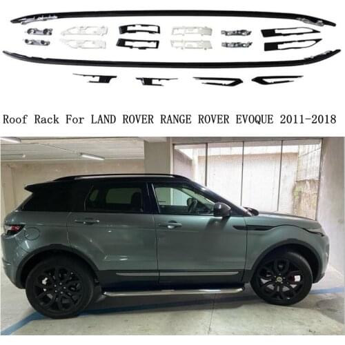 Roof Rack For LAND ROVER RANGE ROVER EVOQUE 2011-2018 Aluminum Alloy Rails Bar Luggage Carrier Bars top bar Racks Rail
