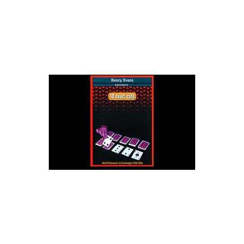 Free shipping 10 Exact Cuts -Card Magic Tricks