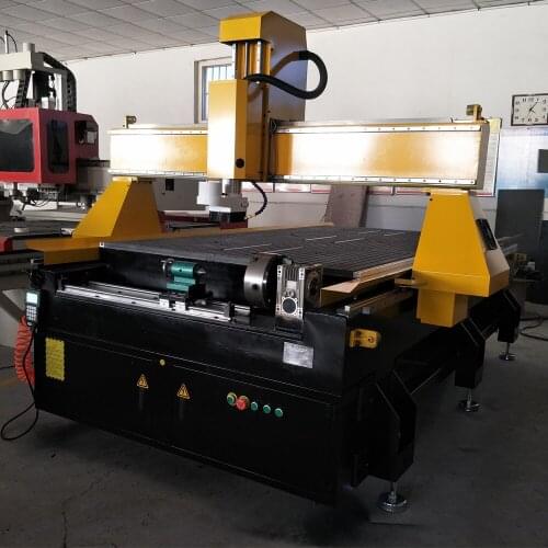 Hot Mach3 Mach4 1325 CNC Router 4 Axis For Sale/ 4x8 feet China CNC Milling Machine With Rotary/ CNC Engraving Machine For Wood