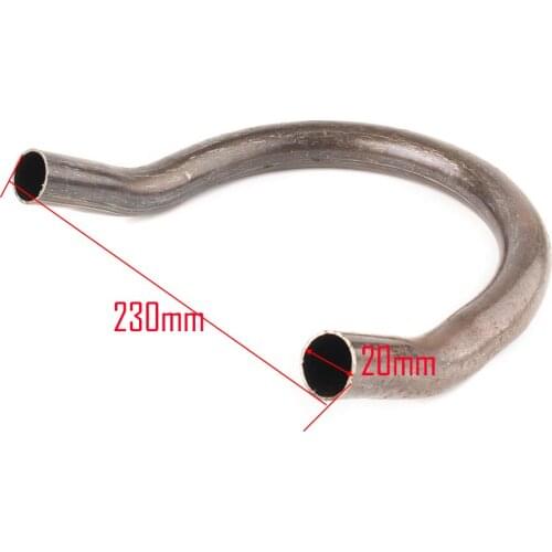 Unpainted Motorcycle Rear Seat Loop Frame Hoop End Brat 230mm For Cafe Racer Honda Yamaha Suzuki