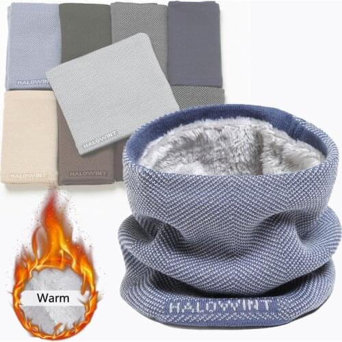 2021 Winter Scarf Women Children Ring Neck Face Scarves Knitted Lady Warm Outdoor Sprot Riding Bib Cotton Brushed Snood