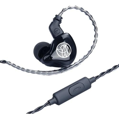 TFZ T1SM Earset Dynamic Non Detachable Cable In Ear Noise Reduction HIFI Monitor Music Graphene NANO Unit Earphone Earplugs