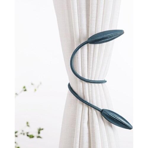 1pcs Strong Window Curtain Tie Rope Backs Holdbacks Buckle Clips Accessory Rods Accessoires Durable Hook Holder Home Decorations