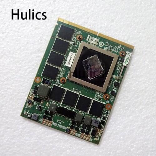 Hulics Original 216-0811030 HD6990M HD 6990M 2G MXM3.0 DDR5 VGA Video Card for Clevo P170EM P150HM P150EM P150SM P157SM P151SM1
