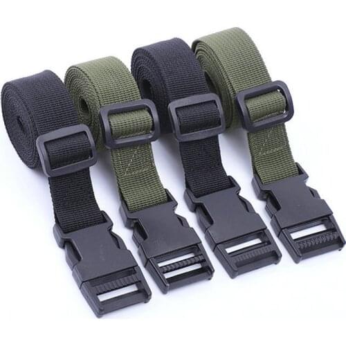 1.5M Buckle Tie-Down Belt Cargo Straps for Car Motorcycle Bike with PP Buckle Tow Rope Strong Card Buckle Belt for Luggage Bag