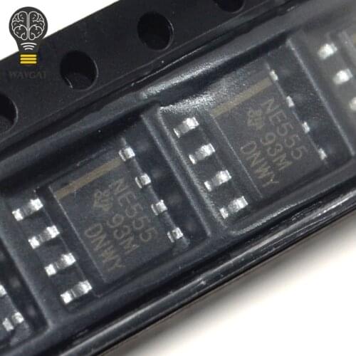 50PCS NE555DR NE555 SOP-8 IC Timers NEW GOOD QUALITY PRECISION TIMERS