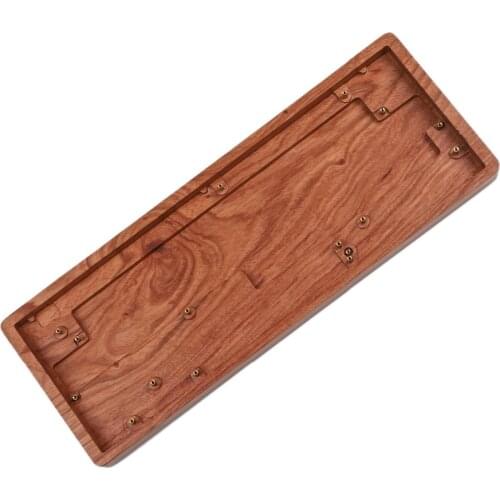 GK61 GK64 Wooden Case CNC Wood For GK61x GK61xs GK64x GK64xs XD75 ID75 Bluetooth Wired Edition