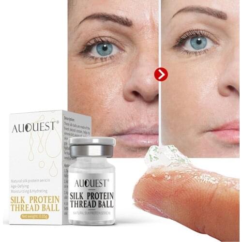 AuQuest Collagen Pompon Freeze-dried Hydrolyzed Collagen Powder Capsule Ball Anti-aging Serum Face Care Serum Korean Cosmetics